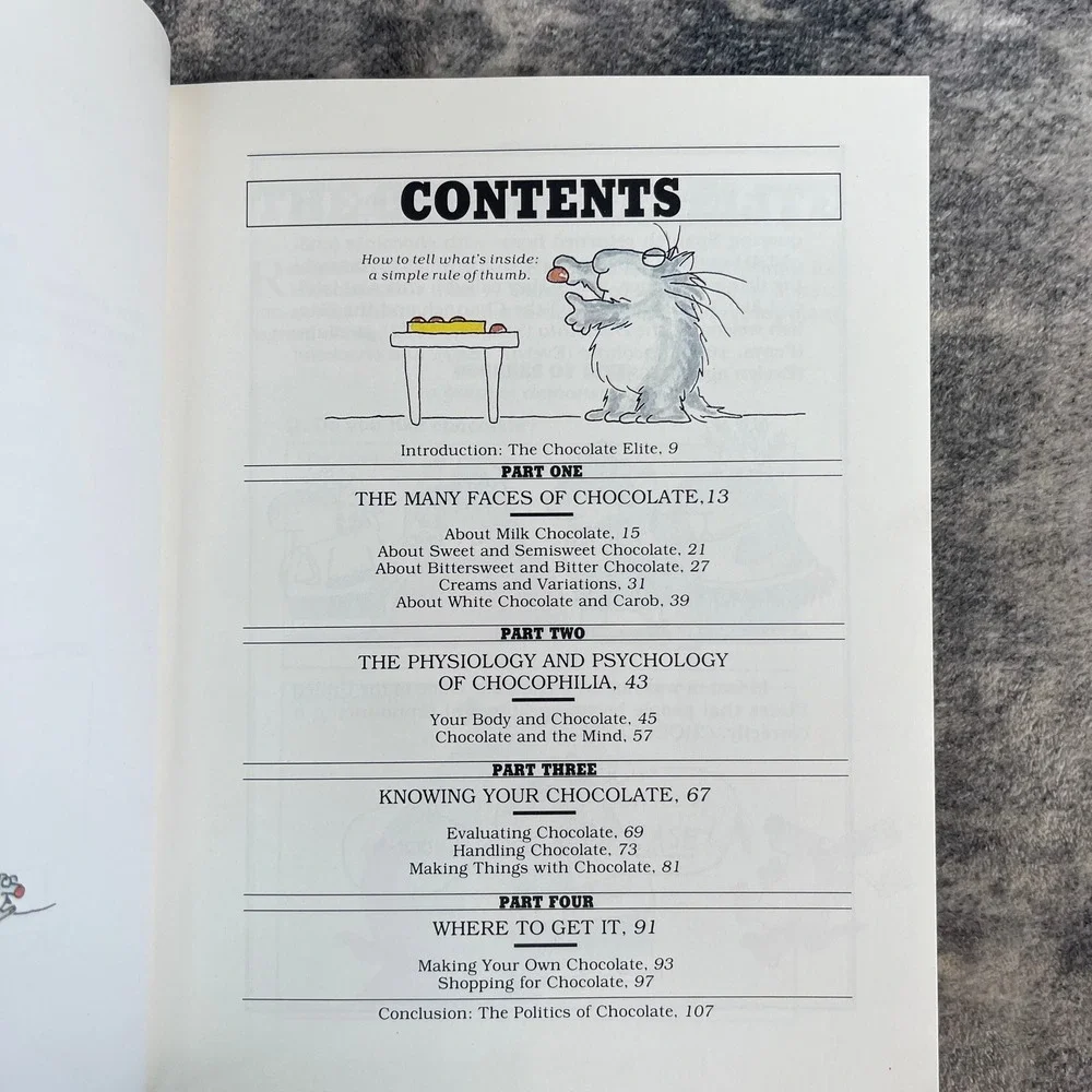 Chocolate The Consuming Passion Sandra Boynton Illustrated Gift Humor Cookbook